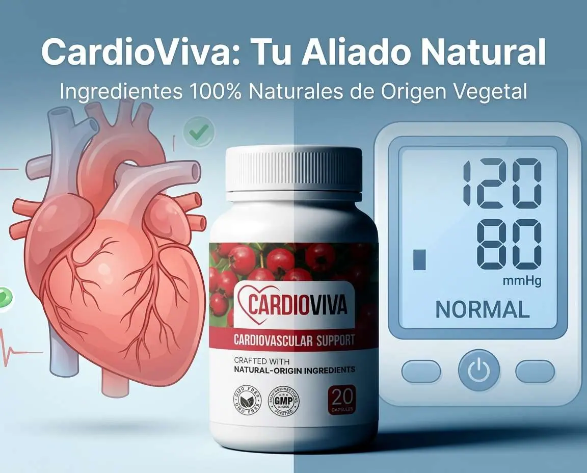 CardioViva — suplemento alimenticio para el bienestar del corazón